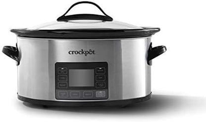 Crock-Pot MyTime 6 Quart Programmable Slow Cooker - L2V | Select Cloud Drift - J597