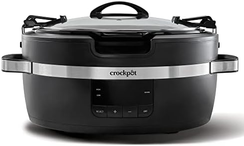 Crock-Pot Thermoshield 6 Quart Slow Cooker with Carry Handles - UNK | Select Velvet Branch - 1F5N
