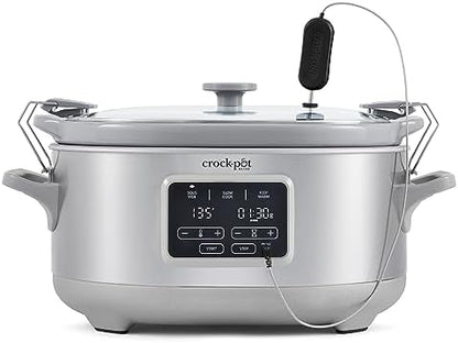 Crock-Pot 7 Quart Programmable Cook & Carry Slow Cooker - 366 | Select Moonlit Harbor - 3U0T