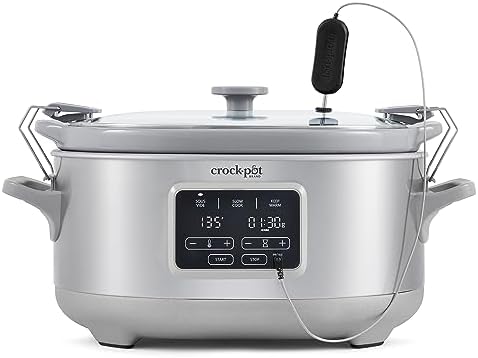 Crock-Pot 7 Quart Programmable Cook & Carry Slow Cooker - 366 | Select Moonlit Harbor - 3U0T