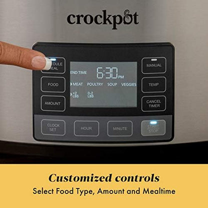 Crock-Pot MyTime 6 Quart Programmable Slow Cooker - L2V | Select Cloud Drift - W9GG