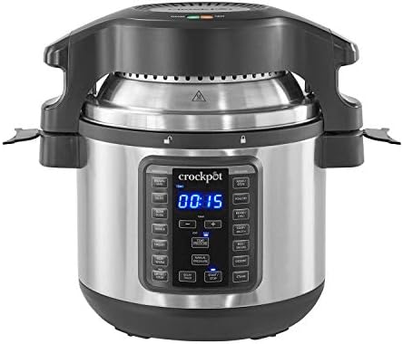 Crock-Pot Express Crisp 8 Quart 10-in-1 Pressure Cooker - M1H | Select Rose Path - SG69