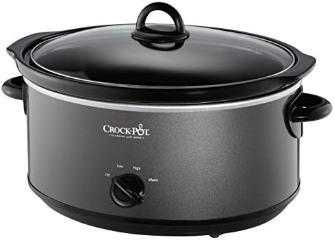Crock-Pot 7 Quart Slow Cooker – Charcoal - 20F | Edition Opal Haven - WEUO