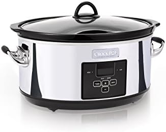 Crock-Pot 7 Quart Programmable Slow Cooker – Polished Platinum - BCU | Signature Clover Prairie - SBD2