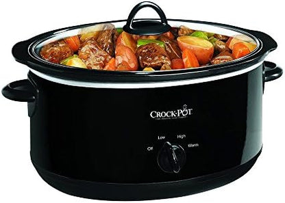 Crock-Pot 8 Quart Manual Slow Cooker – Black - MN2 | Edition Cloud Hollow - KNAK