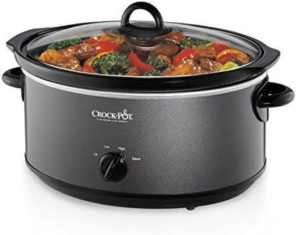 Crock-Pot 7 Quart Slow Cooker – Charcoal - 20F | Edition Opal Haven - WEUO