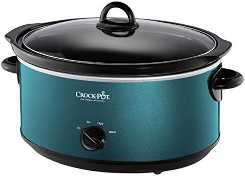 Crock-Pot 7 Quart Manual Slow Cooker – Turquoise - P2K | Series Moss Creek - BOOK