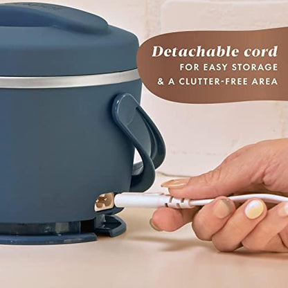 Crock-Pot Electric Lunch Box Food Warmer 20oz – Faded Blue - QBI | Collection Amber Path - KRFY