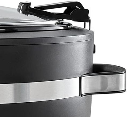 Crock-Pot Thermoshield 6 Quart Slow Cooker with Carry Handles - UNK | Select Velvet Branch - 1F5N