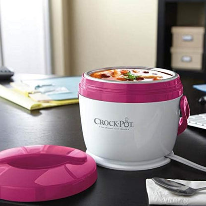 Crock-Pot Lunch Crock Portable Food Warmer 20oz – Pink - O10 | Collection Oak Bloom - QBVK
