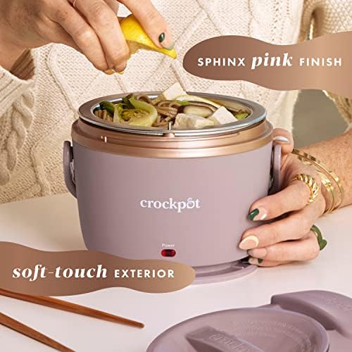 Crock-Pot Electric Lunch Box Food Warmer 20oz – Blush Pink - OPA | Collection Floral Shore - DYGQ