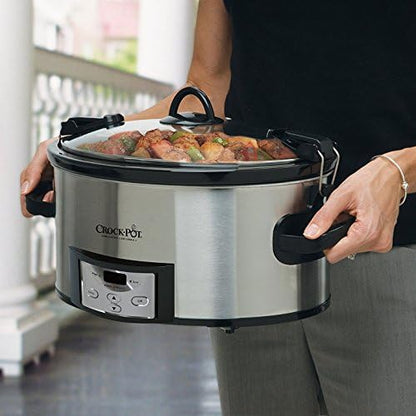 Crock-Pot Cook & Carry 6 Quart Programmable Slow Cooker - 3OK | Reserve Willow Vista - E6I5