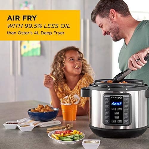 Crock-Pot Express Crisp 8 Quart 10-in-1 Pressure Cooker - M1H | Select Rose Path - SG69