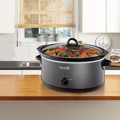 Crock-Pot 7 Quart Slow Cooker – Charcoal - 20F | Edition Opal Haven - WEUO