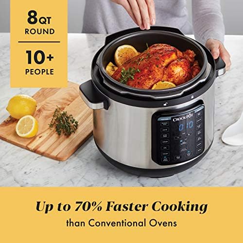 Crock-Pot 8 Quart Express Crock Multi-Use Pressure Cooker - LQD | Collection Floral Wharf - XWK4