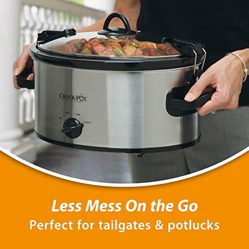 Crock-Pot Cook & Carry 6 Quart Portable Slow Cooker - MR7 | Select Winter Ridge - BB1U
