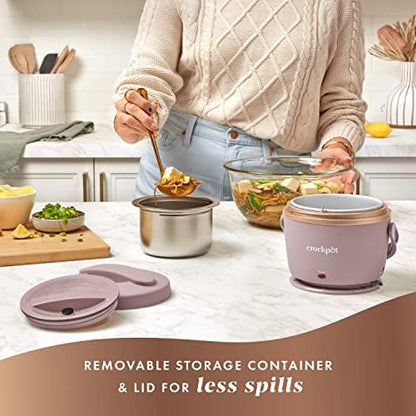 Crock-Pot Electric Lunch Box Food Warmer 20oz – Blush Pink - OPA | Collection Floral Shore - HP8K