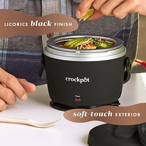 Crock-Pot Electric Lunch Box Food Warmer 20oz – Black - OI9 | Select Moss Bloom - J5NU