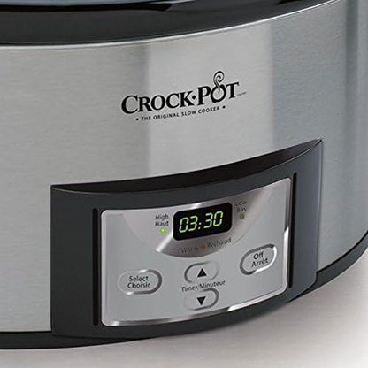 Crock-Pot Cook & Carry 6 Quart Programmable Slow Cooker - 3OK | Reserve Willow Vista - E6I5