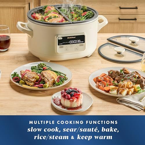 Crock-Pot MultiMeal Multicooker with Programmable Slow Cooker - HYC | Series Clover Walk - 4WQZ