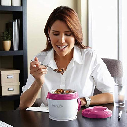 Crock-Pot Lunch Crock Portable Food Warmer 20oz – Pink - O10 | Collection Oak Bloom - 3H47