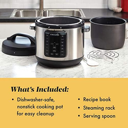 Crock-Pot 8 Quart Express Crock Multi-Use Pressure Cooker - LQD | Collection Floral Wharf - XWK4