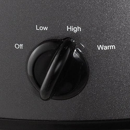 Crock-Pot 7 Quart Slow Cooker – Charcoal - 20F | Edition Opal Haven - WEUO
