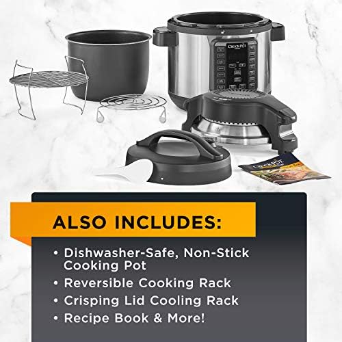 Crock-Pot Express Crisp 8 Quart 10-in-1 Pressure Cooker - M1H | Collection Meadow Glow - 4PON