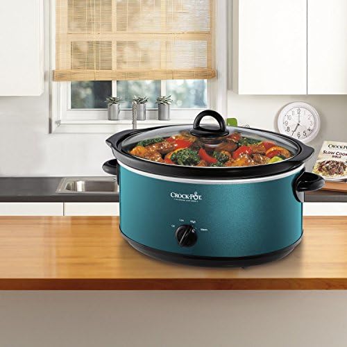 Crock-Pot 7 Quart Manual Slow Cooker – Turquoise - P2K | Series Moss Creek - BOOK