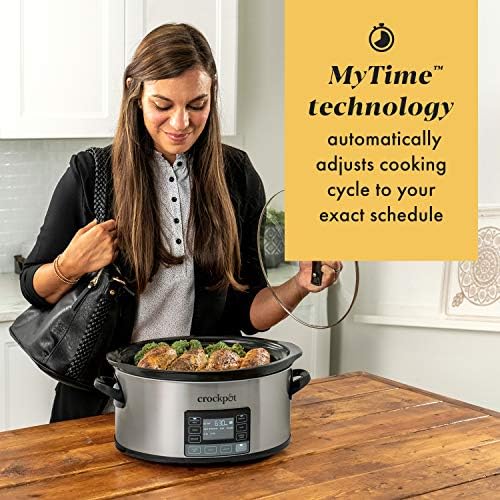 Crock-Pot MyTime 6 Quart Programmable Slow Cooker - L2V | Select Cloud Drift - W9GG