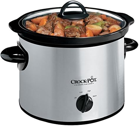 Crock-Pot 3 Quart Manual Slow Cooker – Silver - RT0 | Select Elm Trail - 3G8I