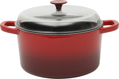 Crock-Pot 3 Quart Enameled Cast Iron Dutch Oven – Aqua - X86 | Edition Forest Market - DZ5Z