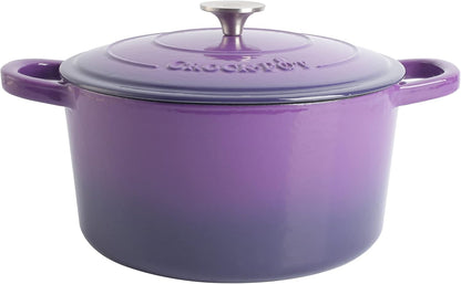 Crock-Pot 3 Quart Enameled Cast Iron Dutch Oven – Aqua - X86 | Edition Forest Market - DZ5Z