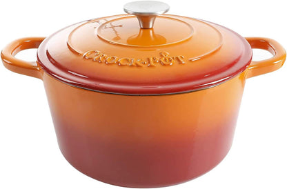 Crock-Pot 3 Quart Enameled Cast Iron Dutch Oven – Aqua - X86 | Edition Forest Market - DZ5Z