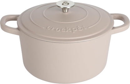 Crock-Pot 3 Quart Enameled Cast Iron Dutch Oven – Aqua - X86 | Edition Forest Market - DZ5Z