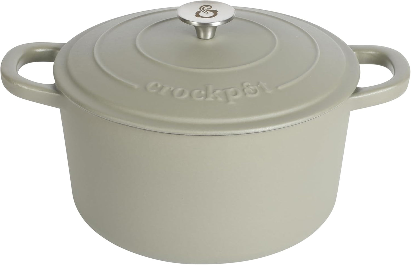 Crock-Pot 3 Quart Enameled Cast Iron Dutch Oven – Aqua - X86 | Edition Forest Market - DZ5Z