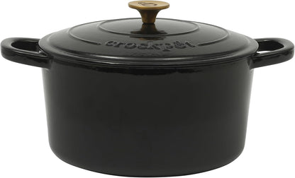 Crock-Pot 3 Quart Enameled Cast Iron Dutch Oven – Aqua - X86 | Edition Forest Market - DZ5Z