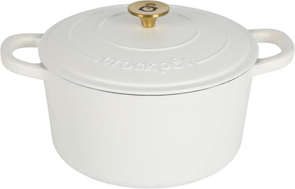 Crock-Pot 3 Quart Enameled Cast Iron Dutch Oven – Aqua - X86 | Edition Forest Market - DZ5Z