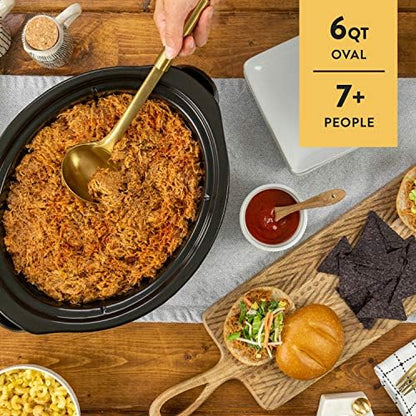 Crock-Pot MyTime 6 Quart Programmable Slow Cooker - L2V | Select Cloud Drift - W9GG