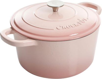 Crock-Pot 3 Quart Enameled Cast Iron Dutch Oven – Aqua - X86 | Collection Autumn Hollow - GPL5
