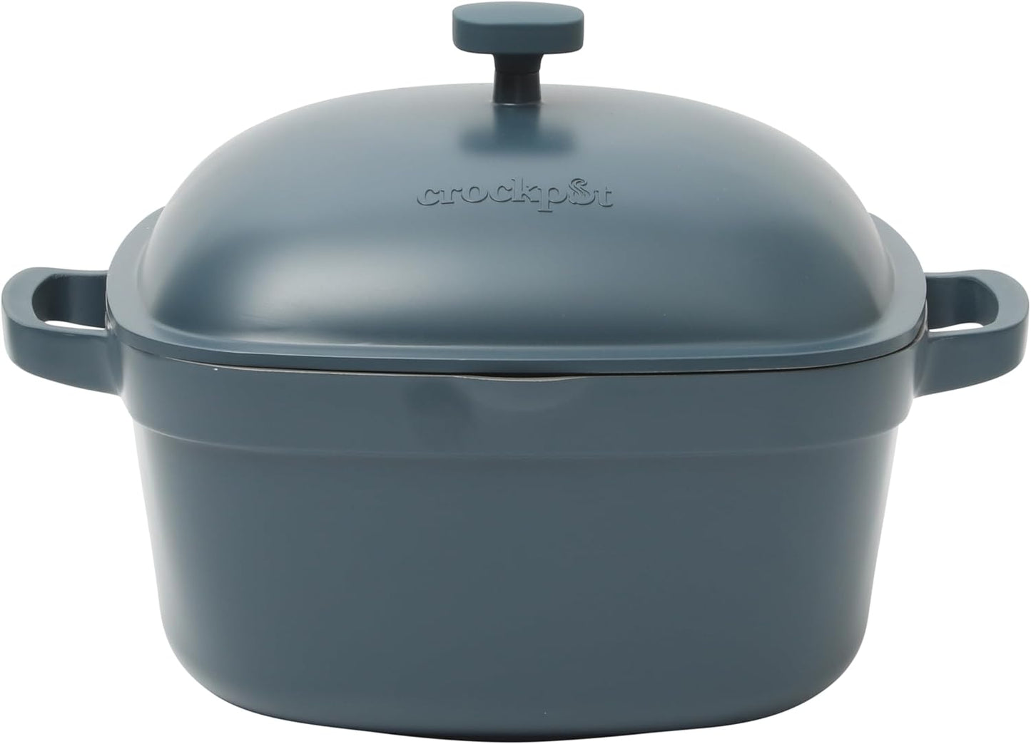 Crock-Pot 3 Quart Enameled Cast Iron Dutch Oven – Aqua - X86 | Edition Forest Market - DZ5Z